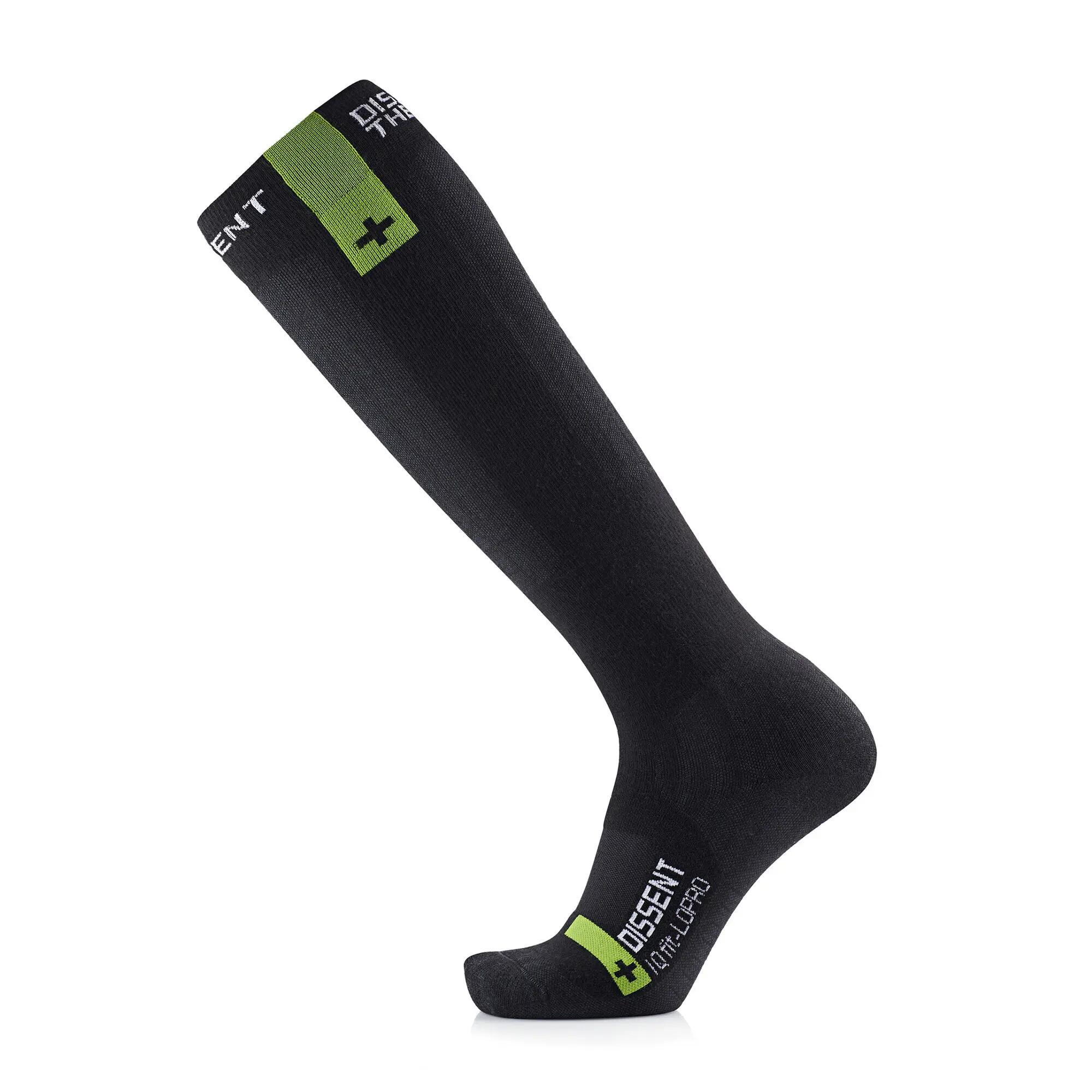 Chaussette de ski chaude et confortable en laine mérinos - Dissent IQ Fit LoPro 2/3
