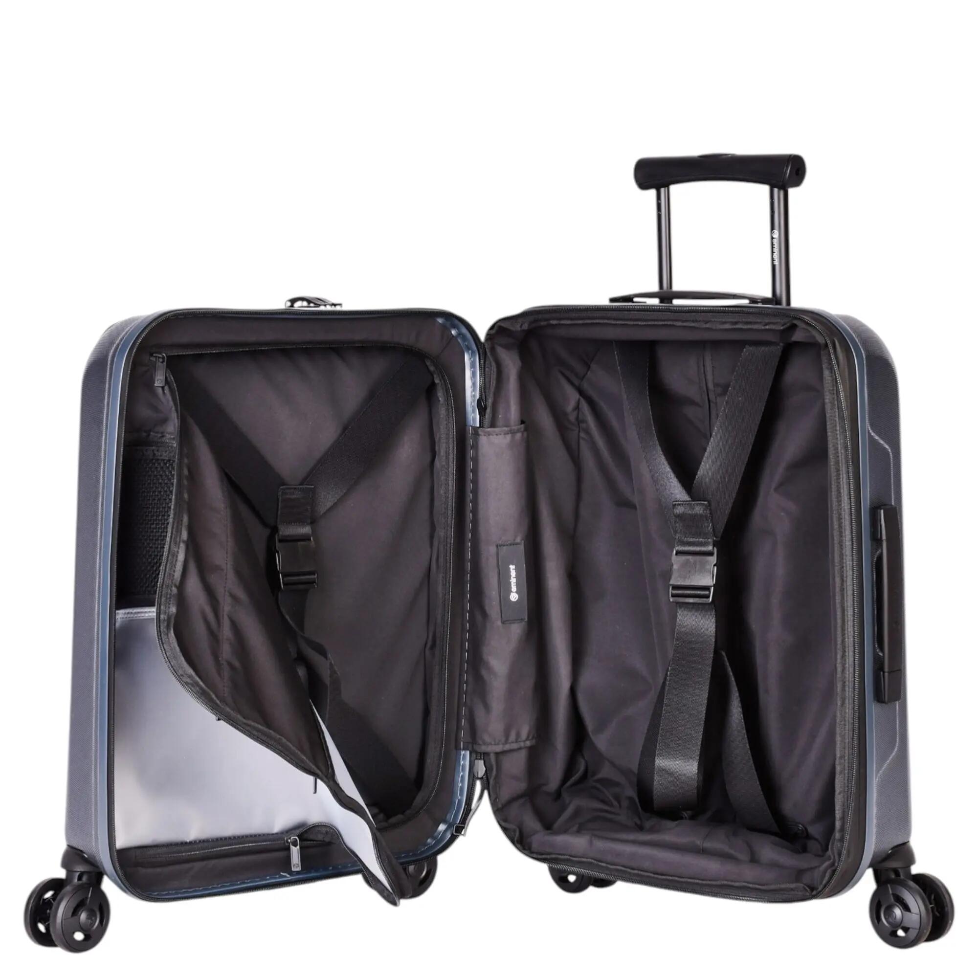 Eminent KAPSTADT BUSINESS PREMIUM - 4-Rollen-Kabinentrolley 55 cm erw. 6/7