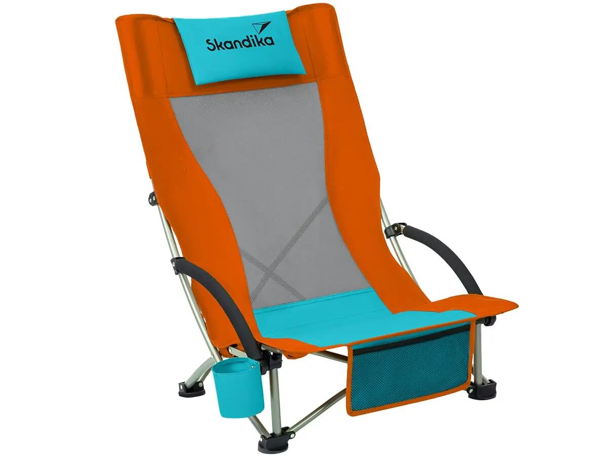 Gebraucht - Campingstuhl Beach mit Mesh - hohe Lehne 2/11