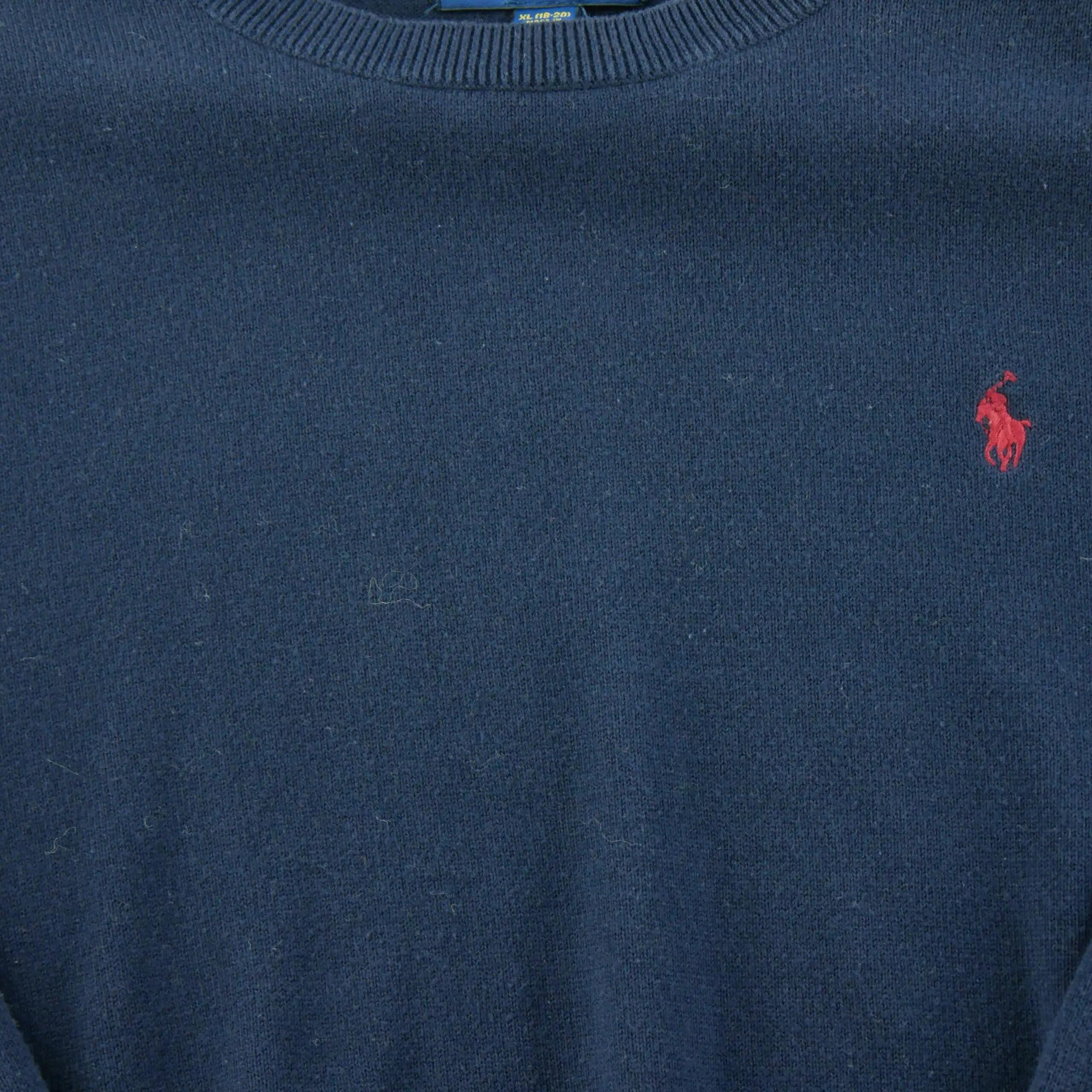 Seconde vie - Pull Homme Col rond Maille coton - Excellent 3/7