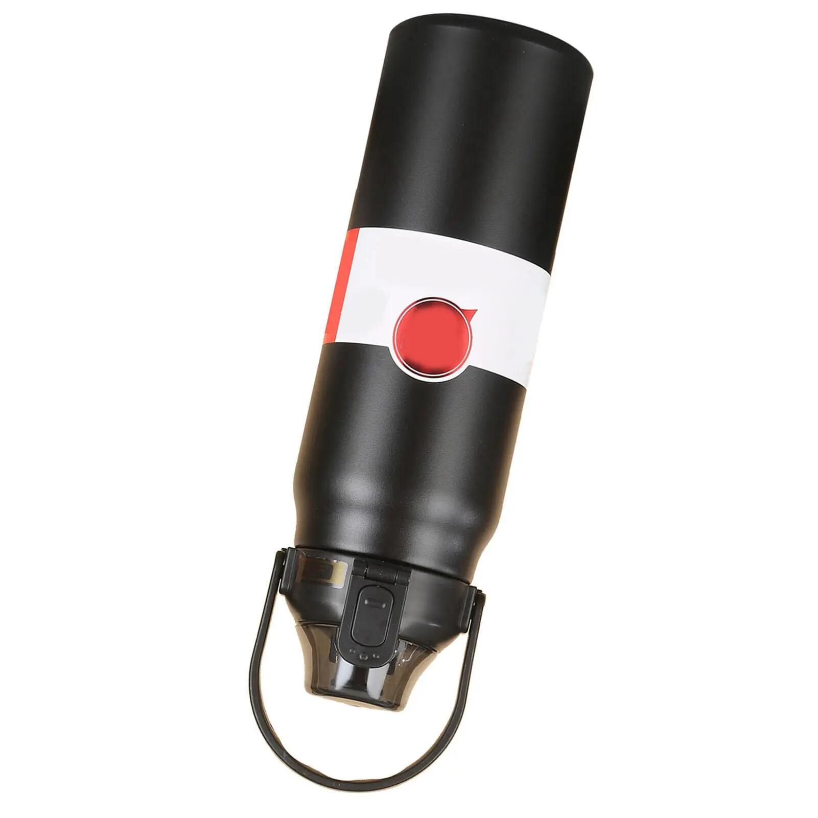 Gourde Isotherme en Acier Inoxydable 316, 1.2L Noir Nuit, Bouteille Sport prévis 4/5
