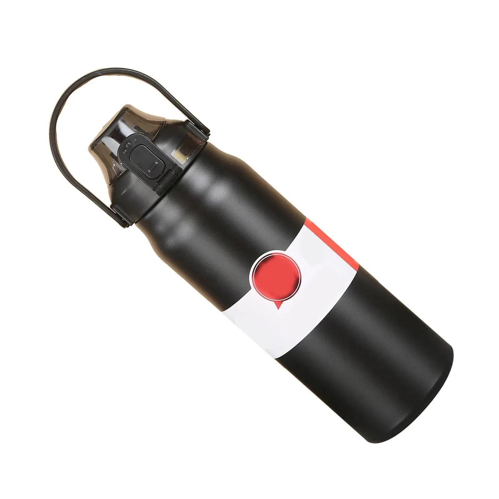 Gourde Isotherme en Acier Inoxydable 316, 1.2L Noir Nuit, Bouteille Sport prévis 2/5