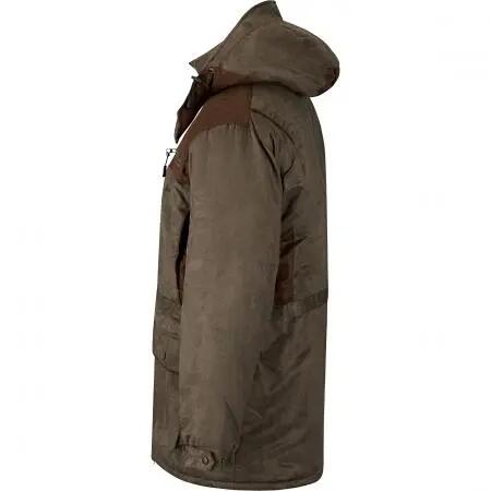 Herren - Outdoorjacke - warm gefüttert, mit Kapuze - Arctic - oliv-braun 2/5