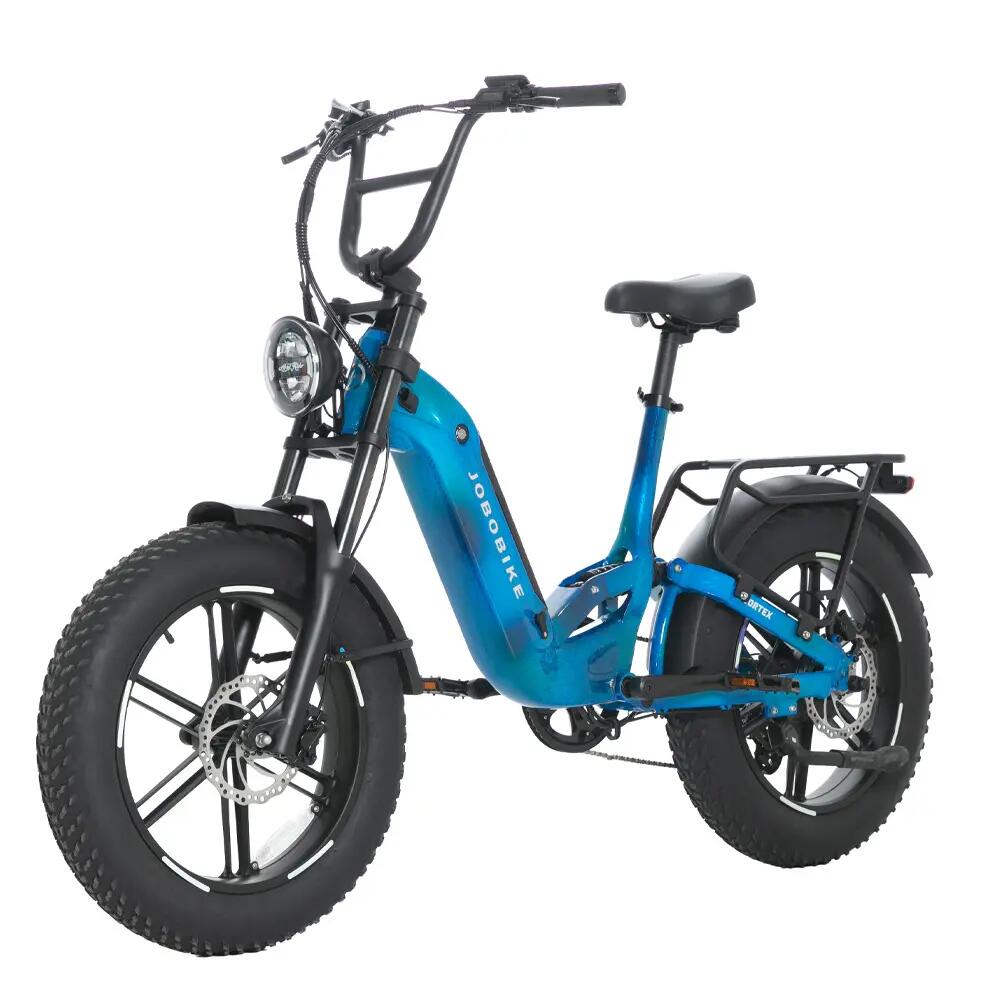 Електрически велосипед с пълно окачване JOBOBIKE Vortex-N78, 48V 15Ah