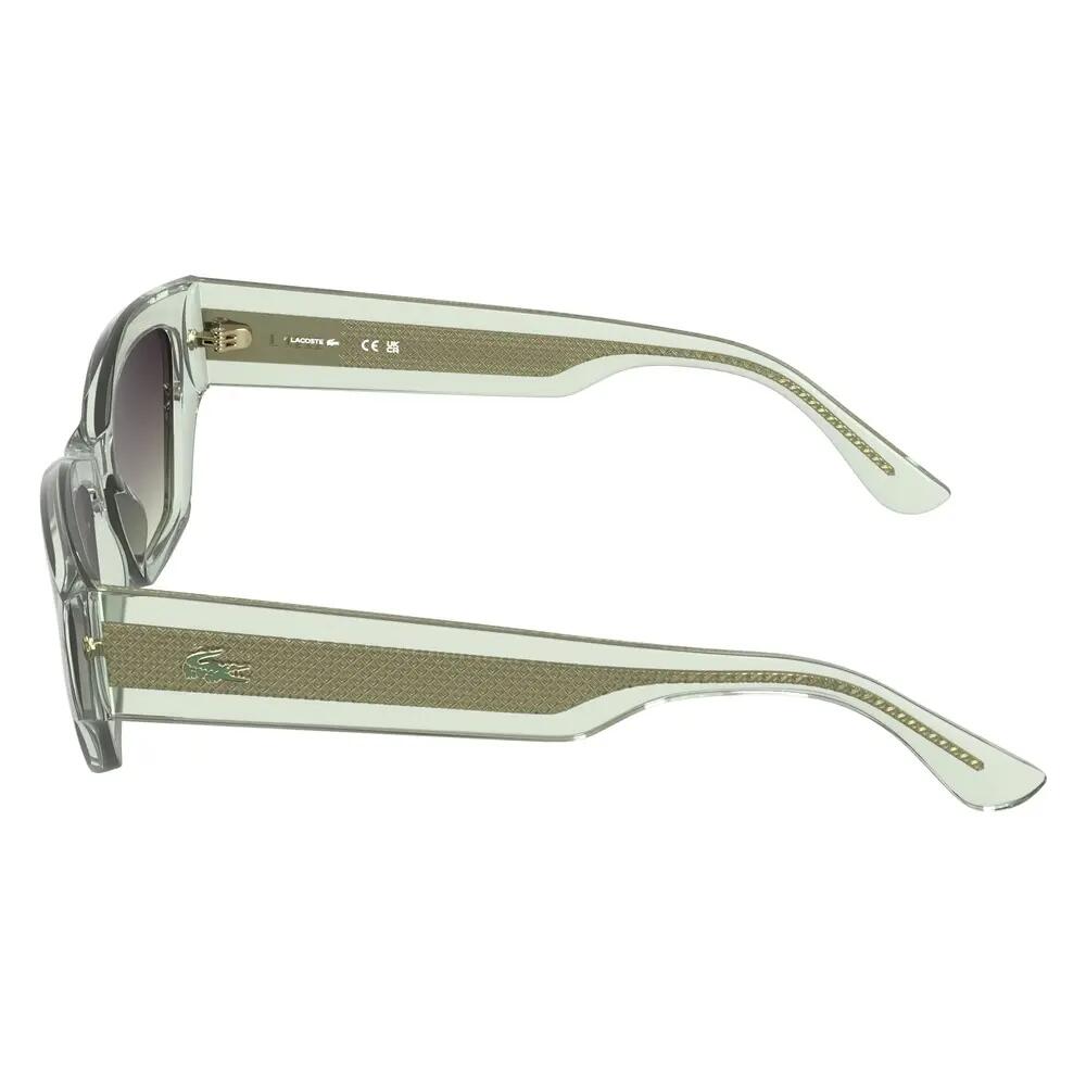 Zonnebril Lacoste L6072S 301 van Geïnjecteerd Acetaat Dames 52 mm 3/4