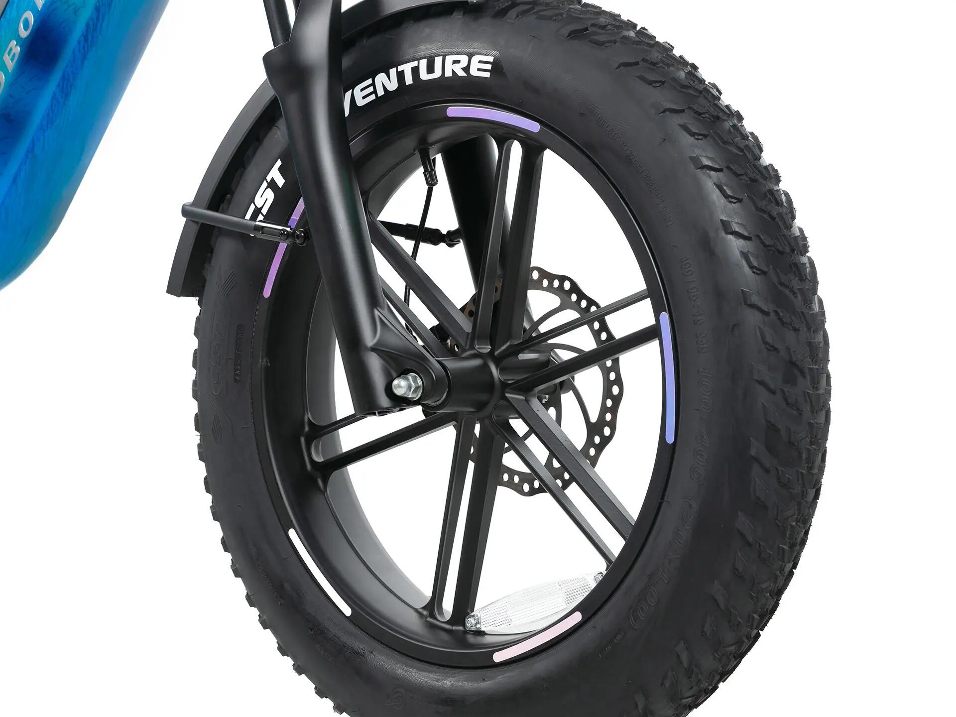 Vélo électrique tout-suspendu JOBOBIKE Vortex-N78, 48 V 15 Ah 4/6