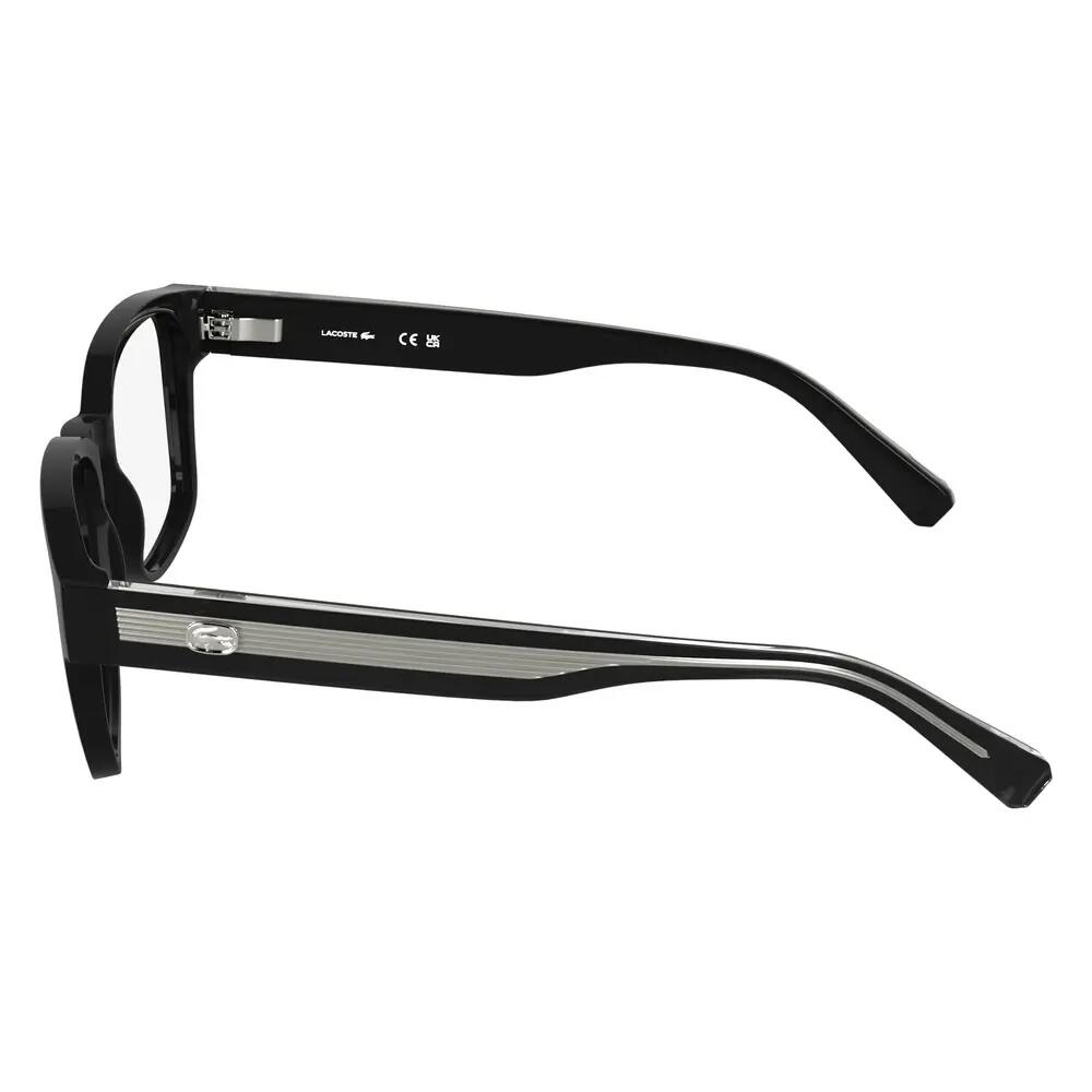 Lunettes de Vue Lacoste L4012 001 en Acétate Injecté Homme 55 mm 3/4