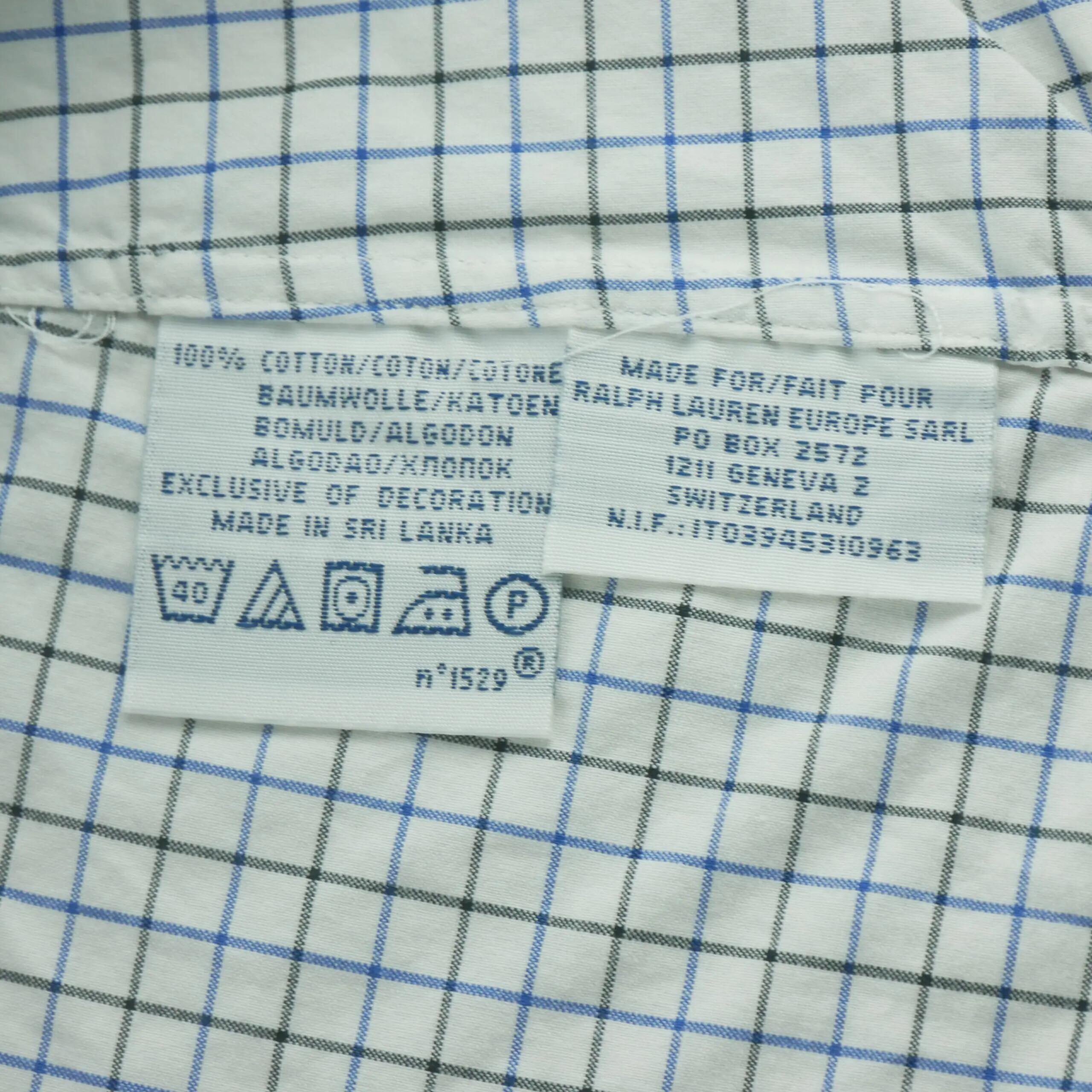 Seconde vie - Chemise classiques Homme à carreaux - Excellent 7/7