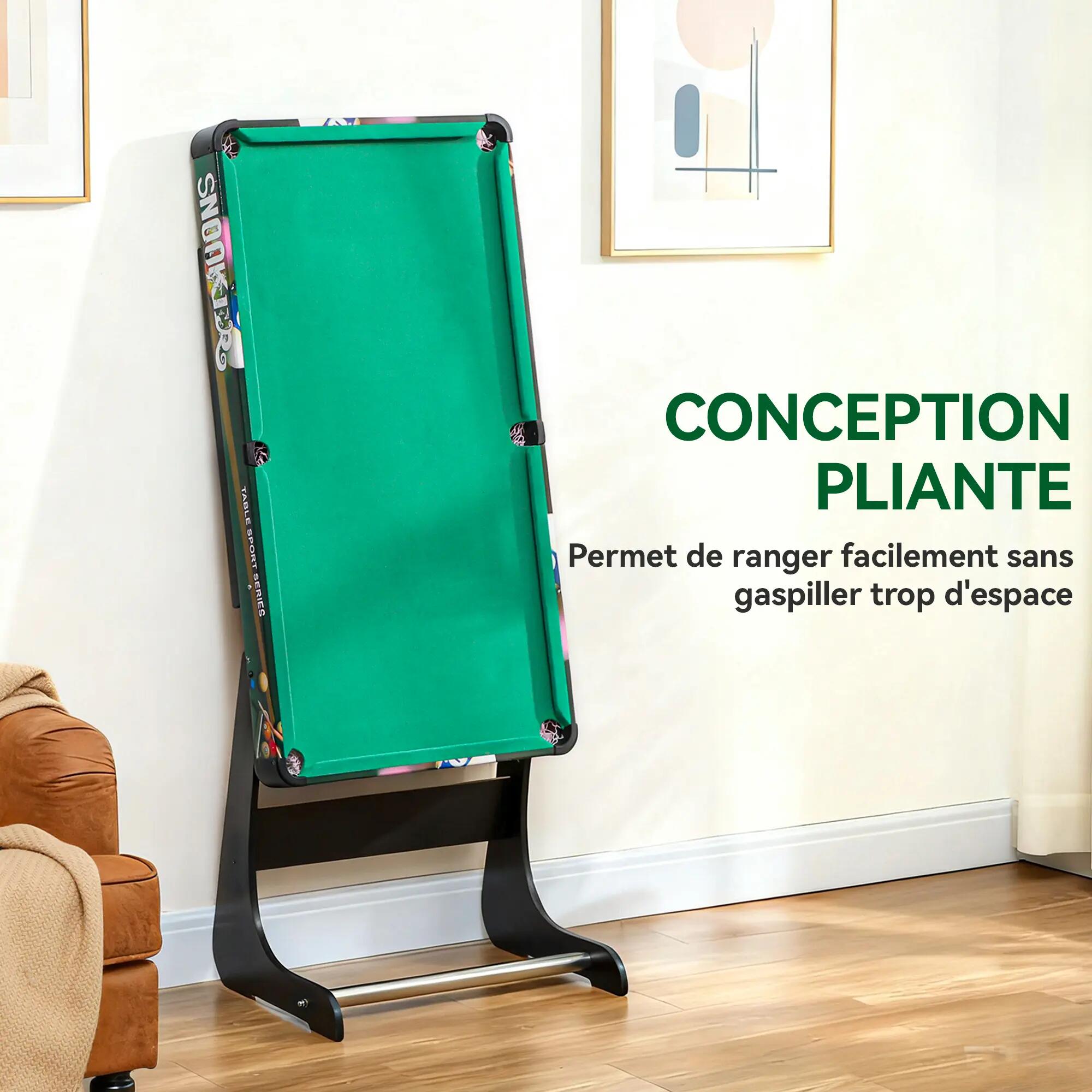 Table multi-jeux 6 en 1 pliable 4/5