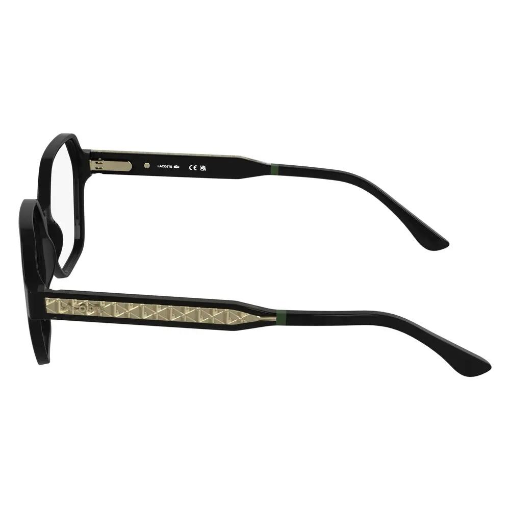 Lunettes de Vue Lacoste L4000 001 en Acétate Injecté Femme 55 mm 3/4
