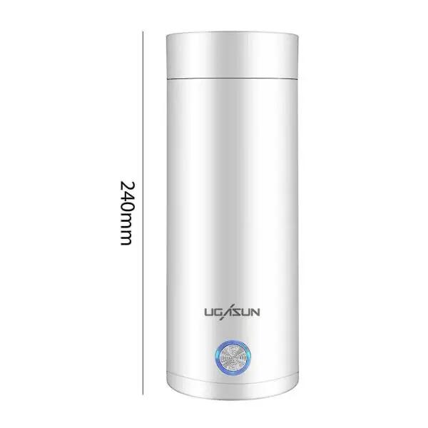 Bouilloire électrique portable 400 ml, mini tasse chauffante, bouteille isotherm 4/4