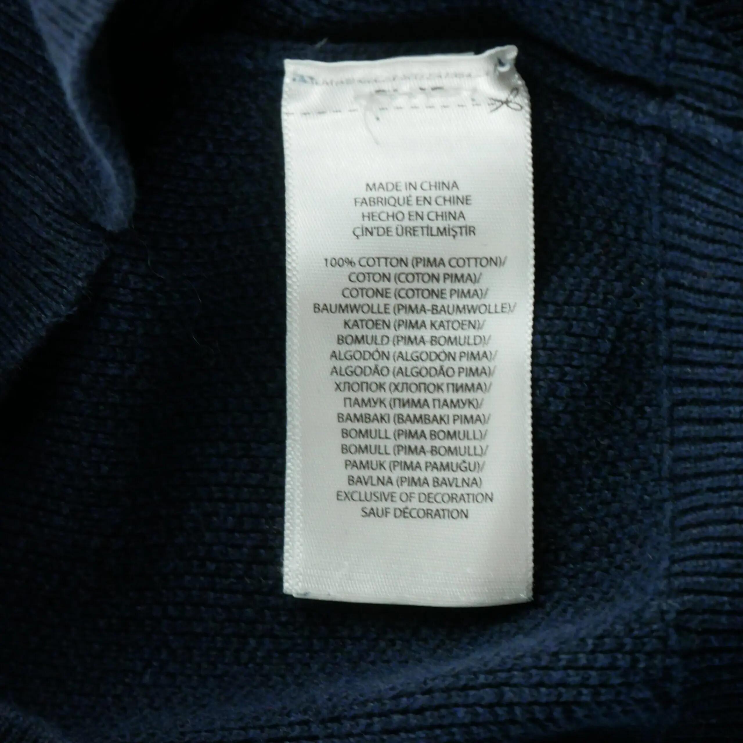 Seconde vie - Pull Homme Col montant zippé - Très bon état 7/8