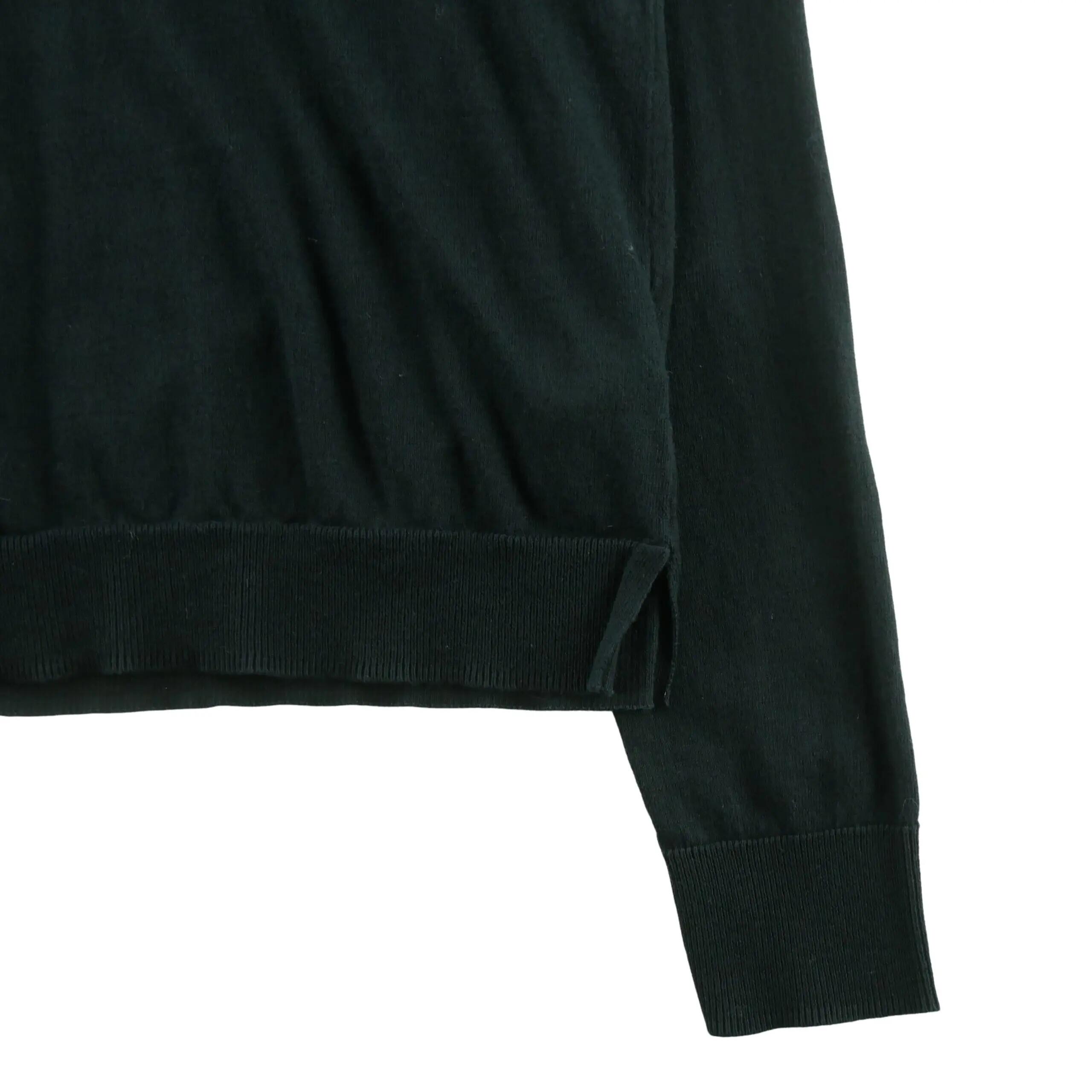 Seconde vie - Pull Homme Pima Cotton Col rond Noir - Excellent 4/7