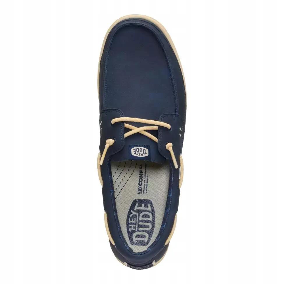 HeyDude Męskie Lekkie Buty Mokasyny Boat Shoes Harbor Lo Classic 40 6/6