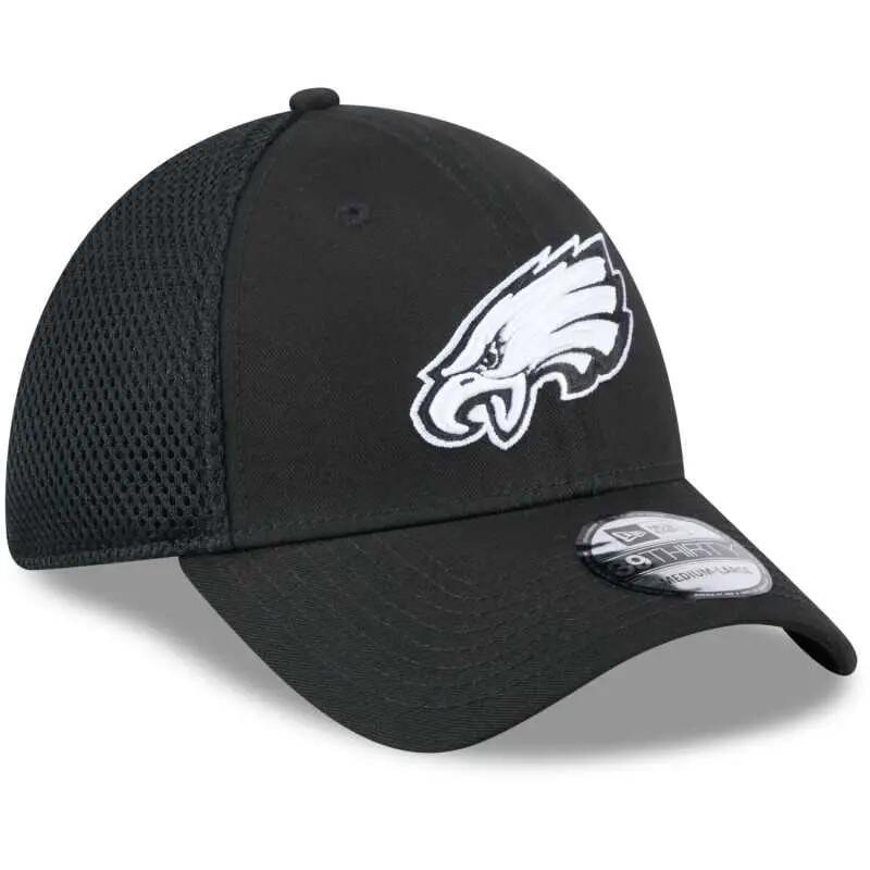 Casquette NFL Philadelphia Eagles New Era Mesh Neo 39Thirty Noir 4/5