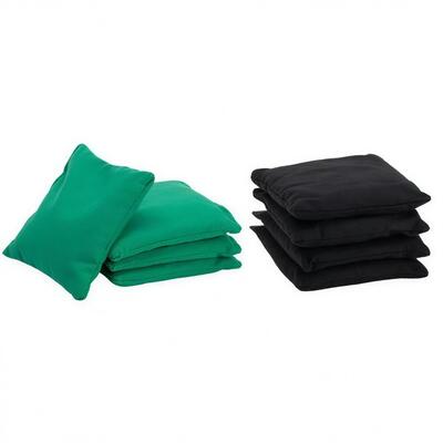 Cornhole zakjes acl rec - 2 sets van 4 - groen/rood