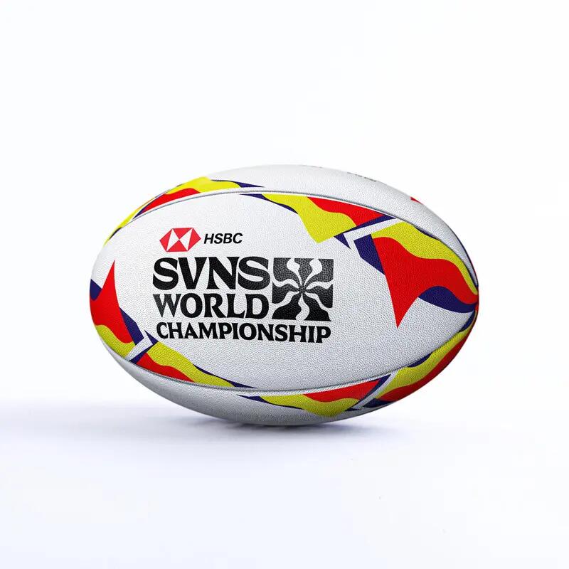BALÓN RUGBY GILBERT SUPPORTER SEVENS VALLADOLID, TALLA 5 2/3