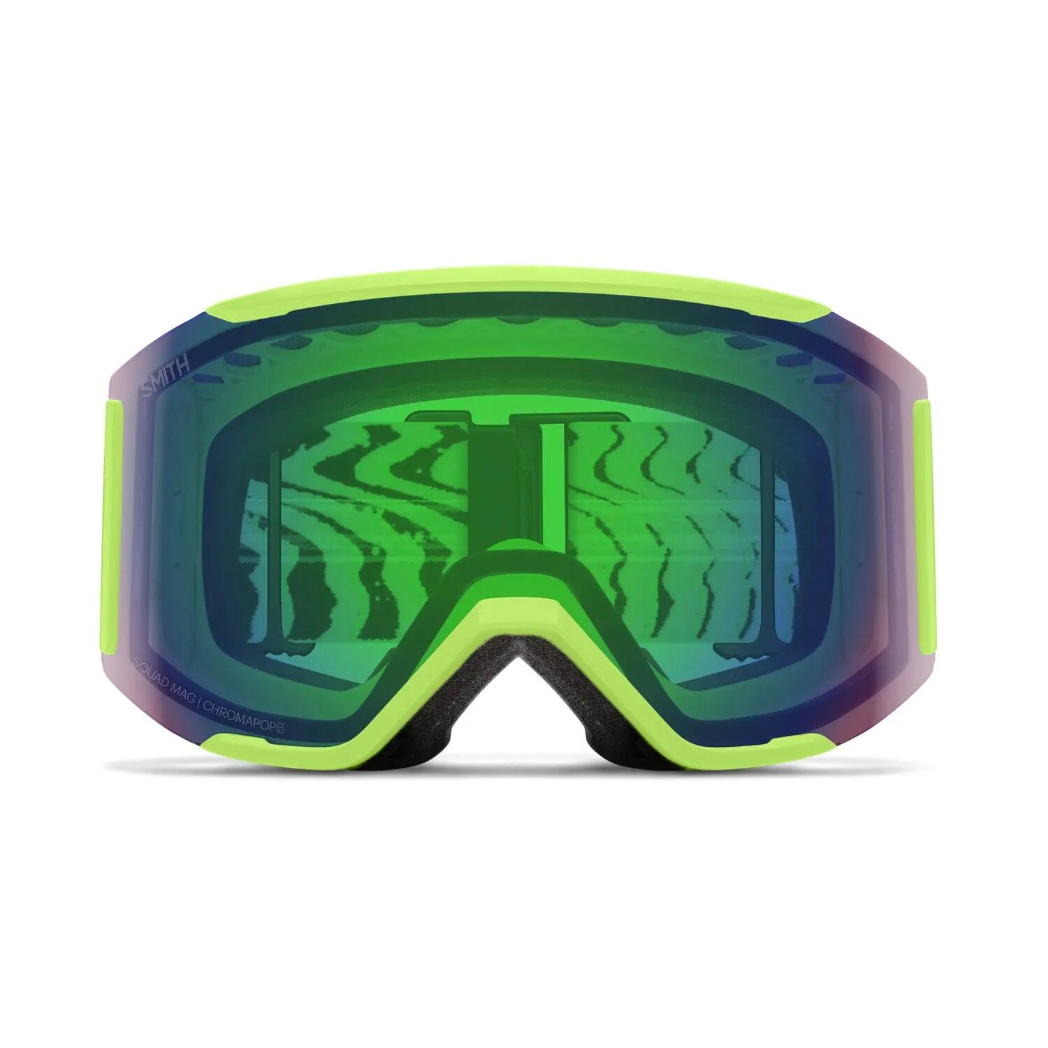 Masque de ski Smith Squad MAG Slime Static Shag 3/4