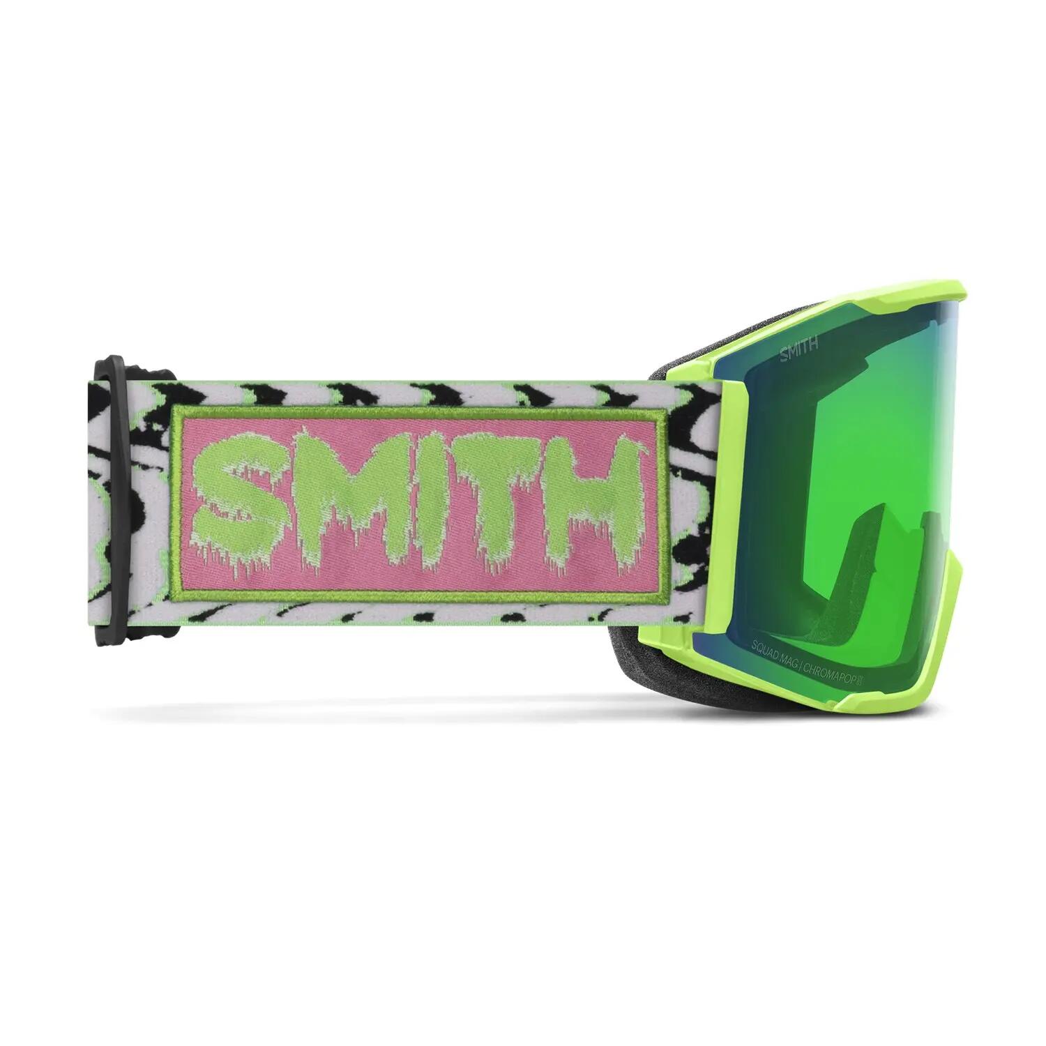Masque de ski Smith Squad MAG Slime Static Shag 2/4