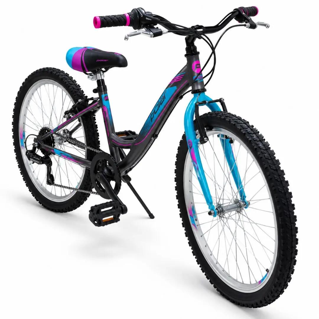 Polar Modesty kinderfiets - 24 inch, grijs 2/6