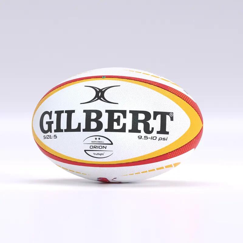 BALÓN RUGBY GILBERT ORION FER ESPAÑA, TALLA 5 2/4