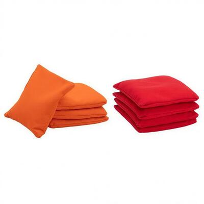 Cornhole zakjes acl rec - 2 sets van 4 - groen/rood