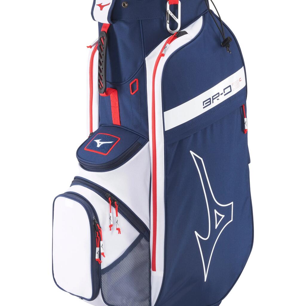 BR D3 cart bag navy red