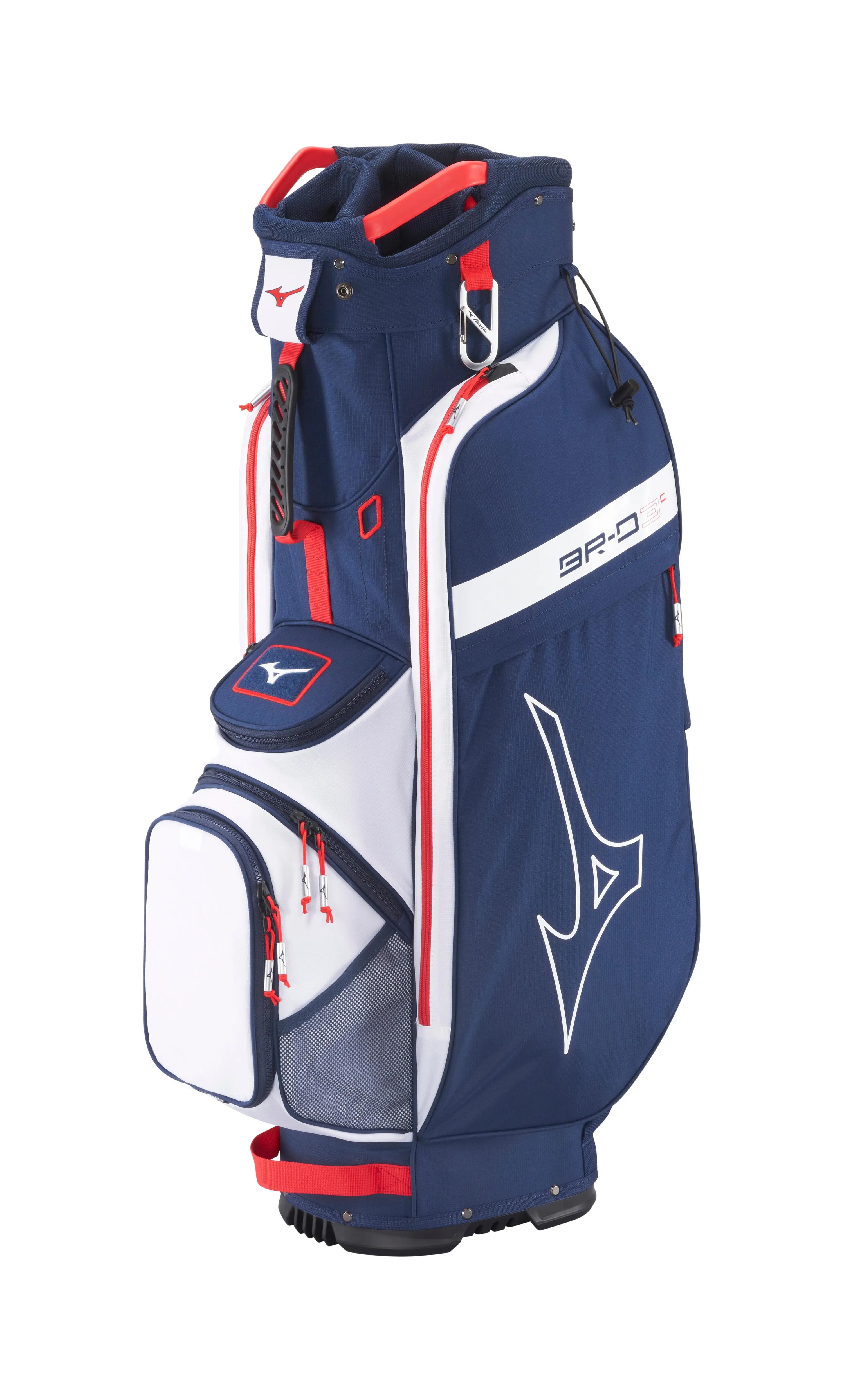 BR D3 cartbag navy rood 1/5