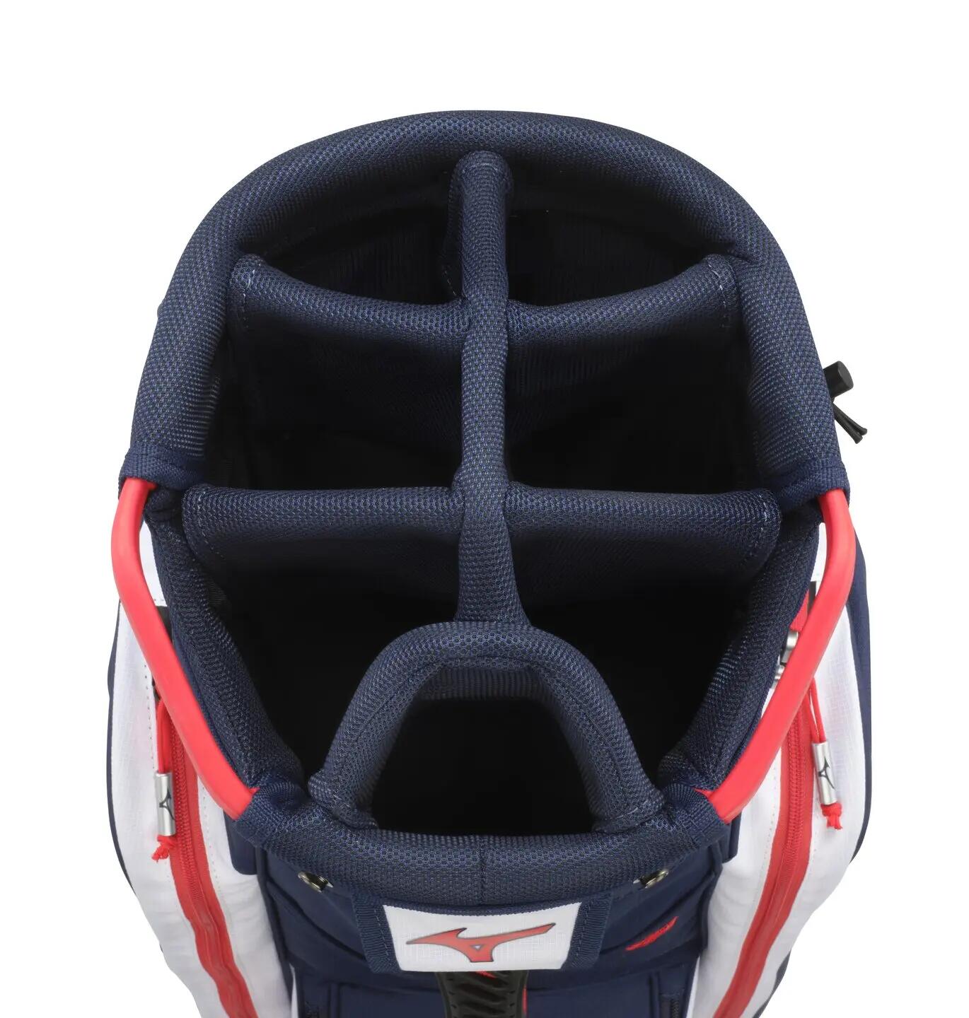 BR D3 cartbag navy rood 5/5