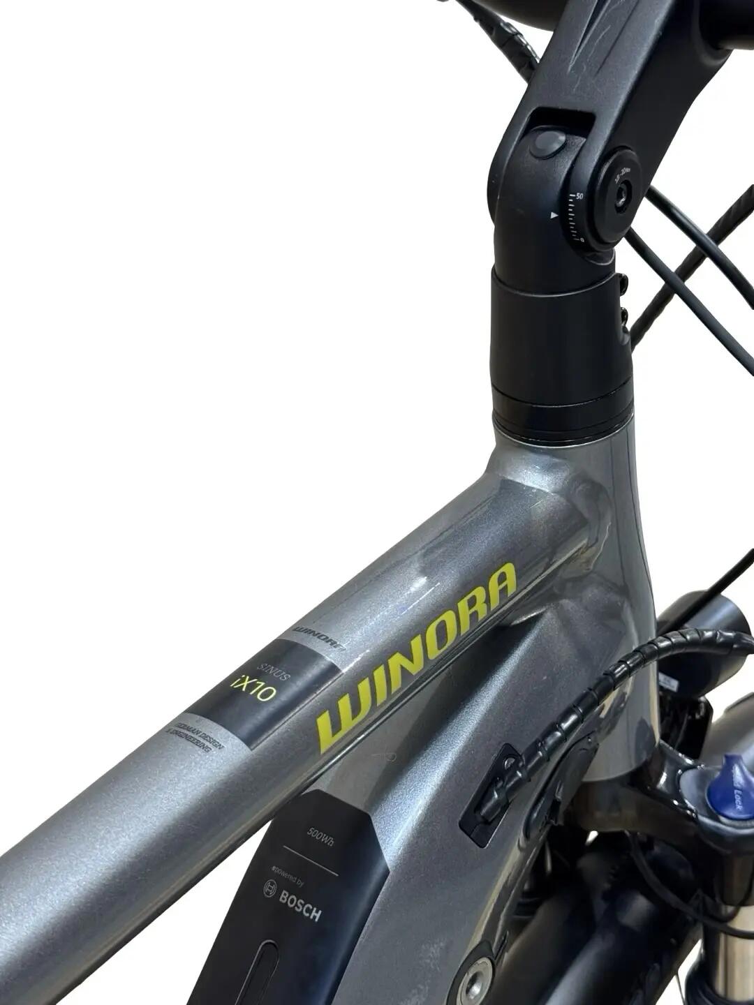 Ricondizionata - Bici elettriche Winora Sinus IX10 Shimano - Stato eccellente 9/15