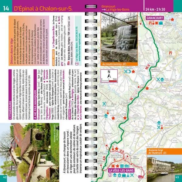 LA VOIE BLEUE MOSELLE SAONE A VELO DE LUXEMBOURG A LYON 3/3