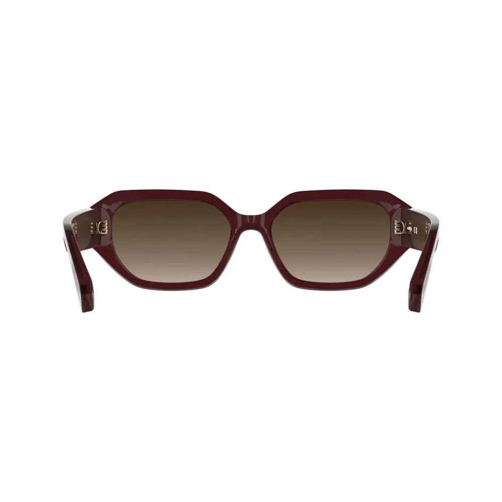 Zonnebril Lacoste L6091S 601 van Geïnjecteerd Acetaat Dames 55 mm 4/4
