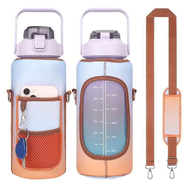 Housse universelle pour bouteille d'eau de 1,9 litre (64 oz) avec motif camoufla 4/5