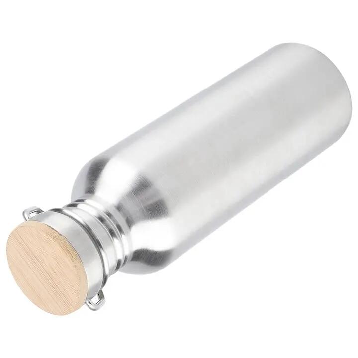 Gourde, , acier inoxydable, 25 cm, 750 ml, argent 4/5