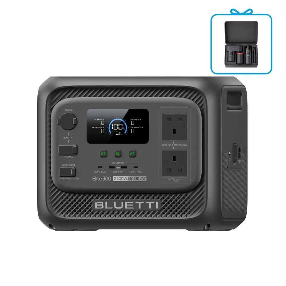 BLUETTI Elite 300 3014Wh Portable Power Station for RV Trips and Home Backup
