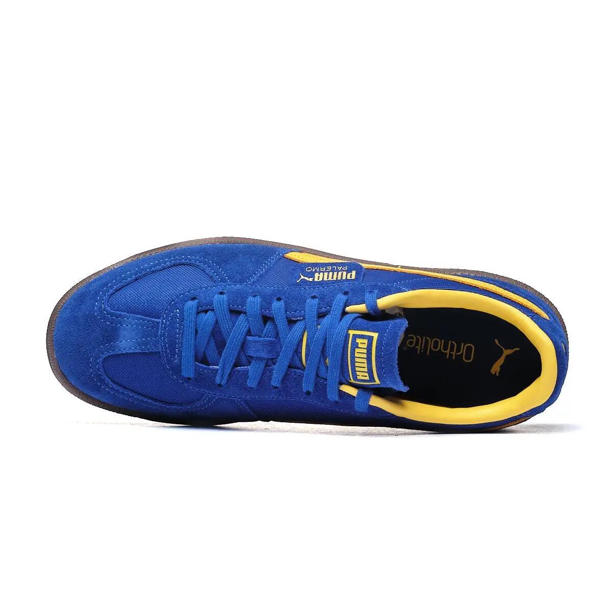 Buty PUMA Palermo Vintage Update Niebiesko/Żółte 4/6