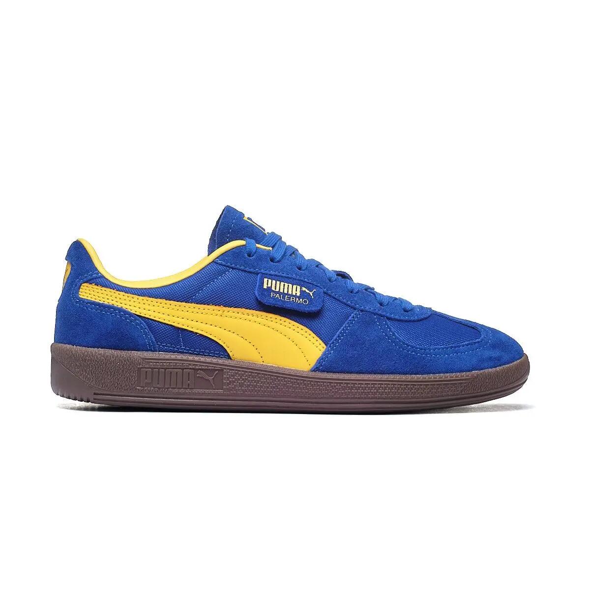 Buty PUMA Palermo Vintage Update Niebiesko/Żółte 2/6