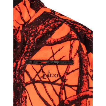 Herren - Wendejacke - zwei Styles, Taschen - Asko - oliv/orange Camouflage 3/5