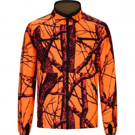 Herren - Wendejacke - zwei Styles, Taschen - Asko - oliv/orange Camouflage 2/5