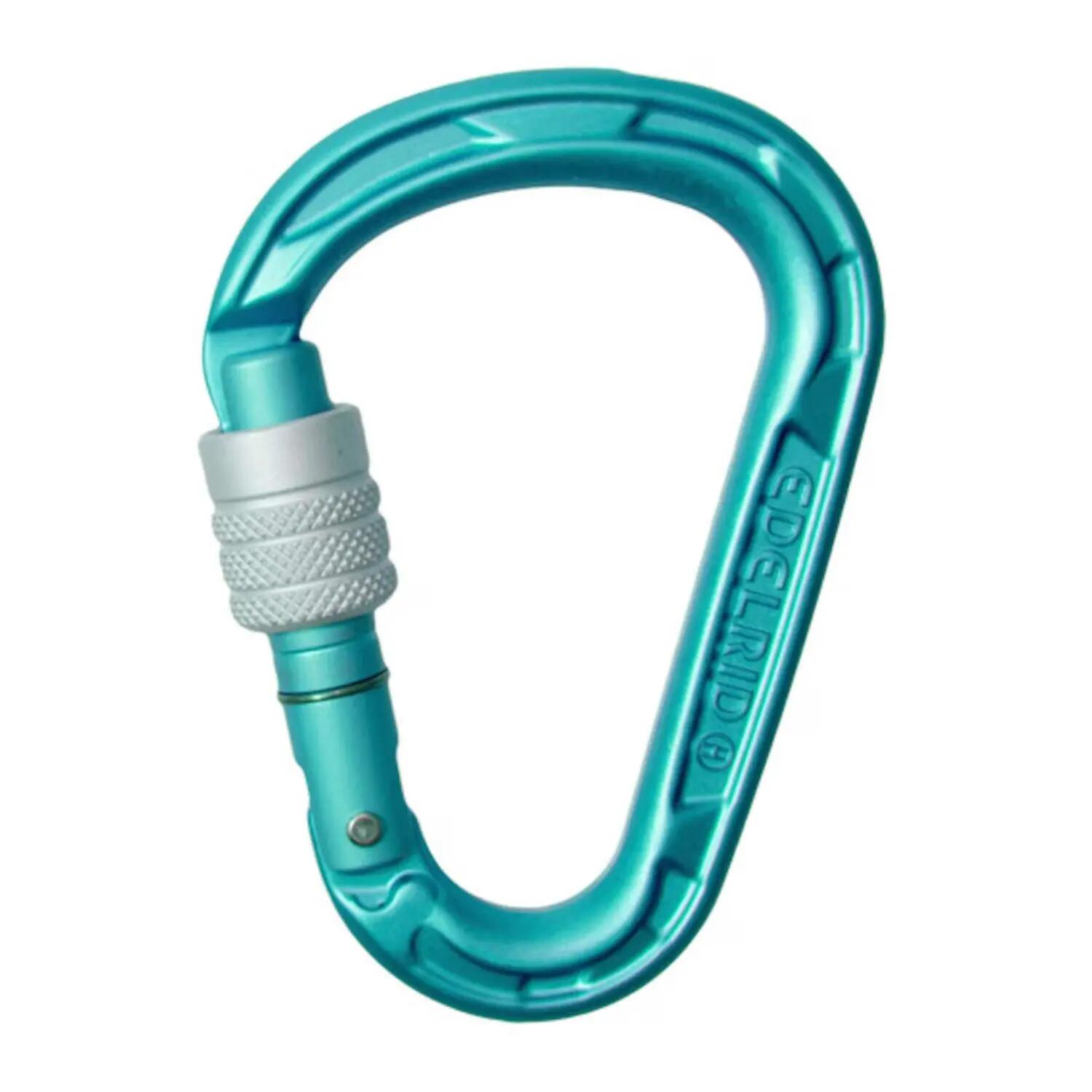 HMS Strike Screw eloxiert 23KN Carabiner, Pack of 2 -  1