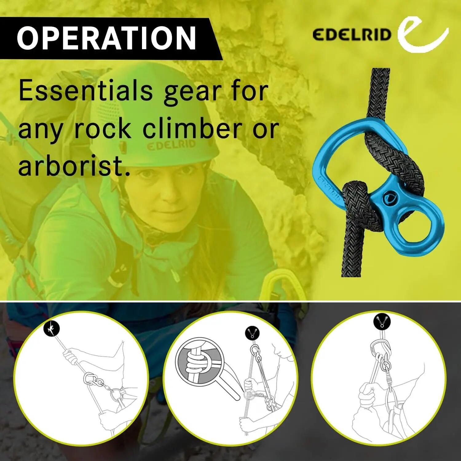 Bud Descender Eight (Royal) Abseiling & Belaying Tool, Pack 2 -  5