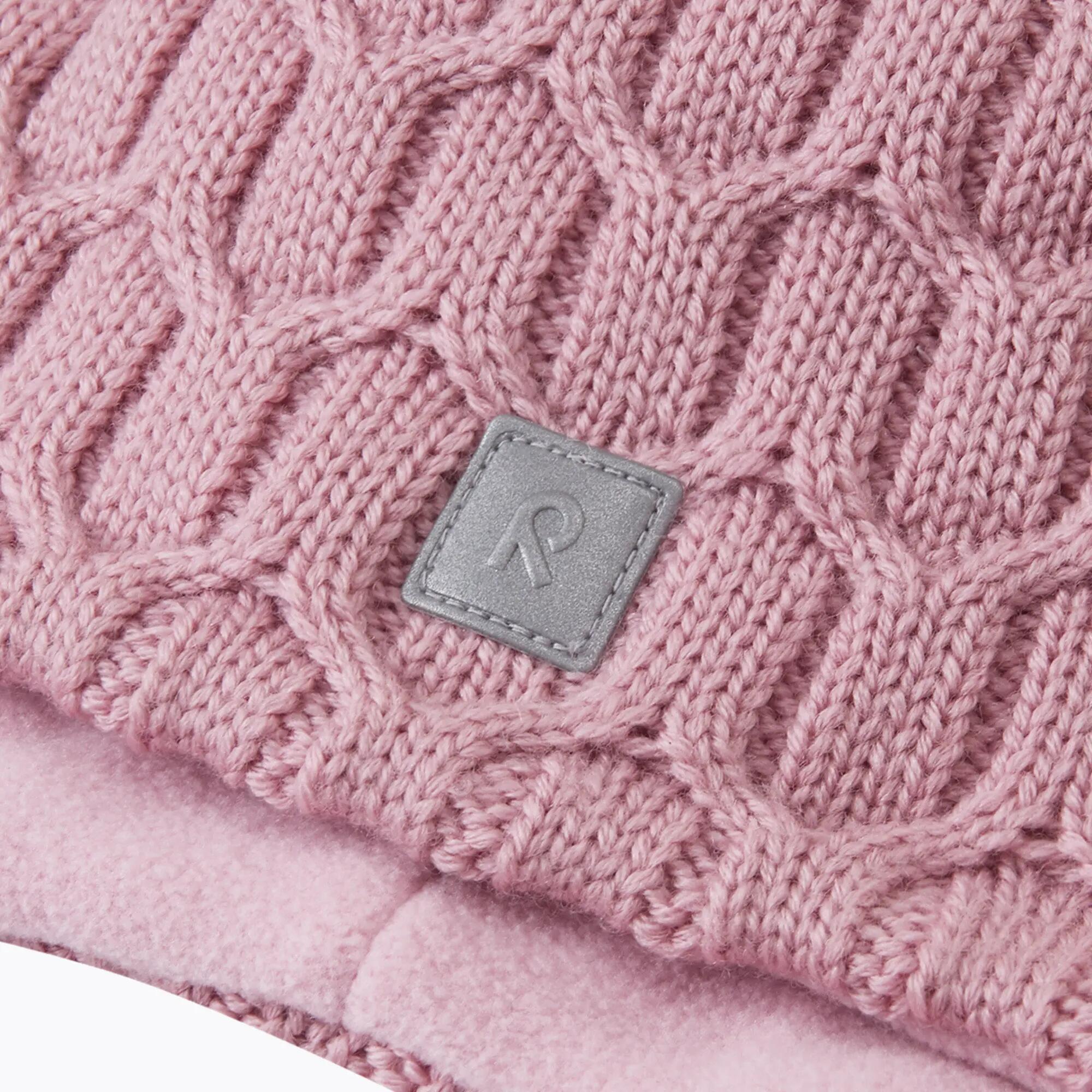 Kleinkinder Wollmütze Nunavut Grey Pink 3/5