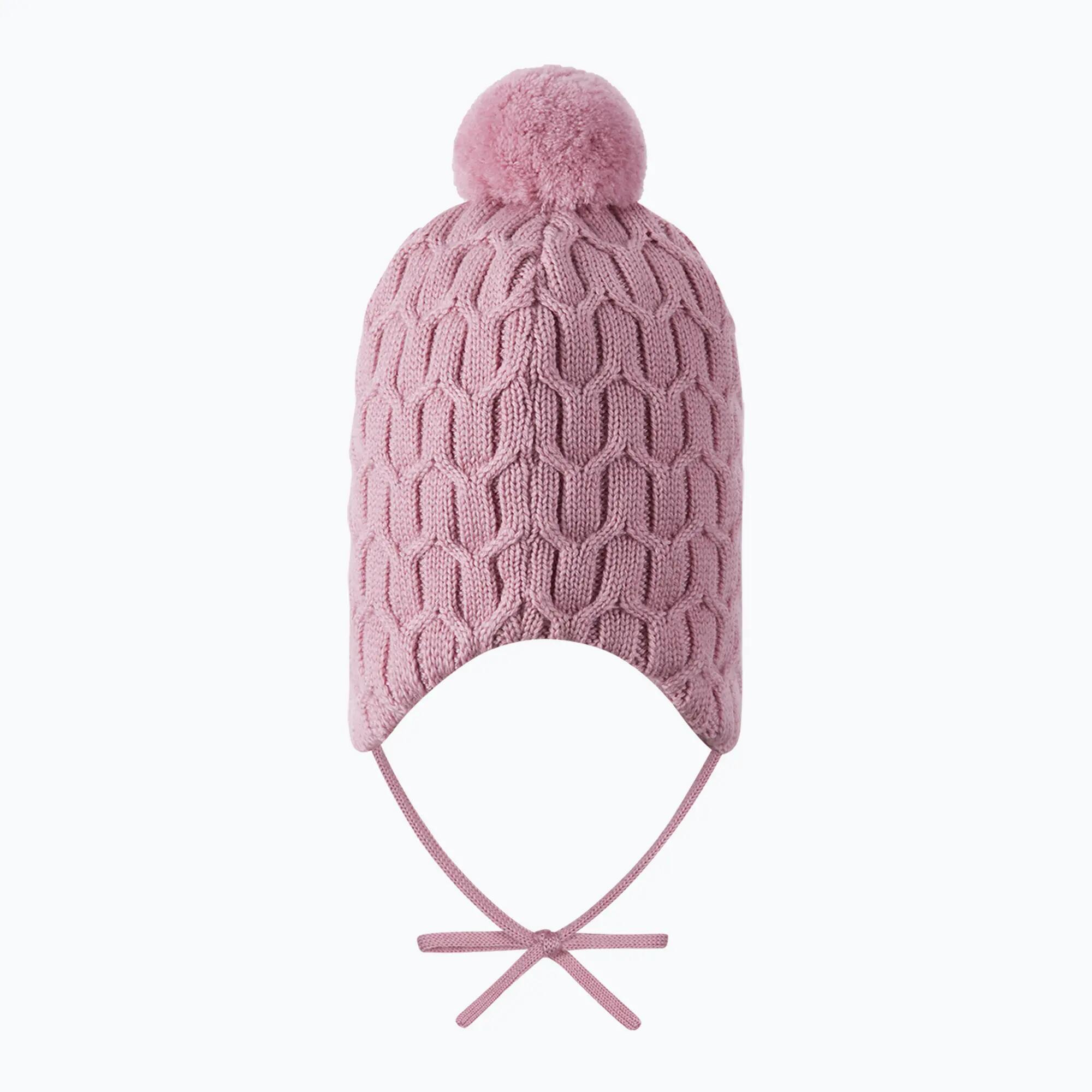 Kleinkinder Wollmütze Nunavut Grey Pink 2/5