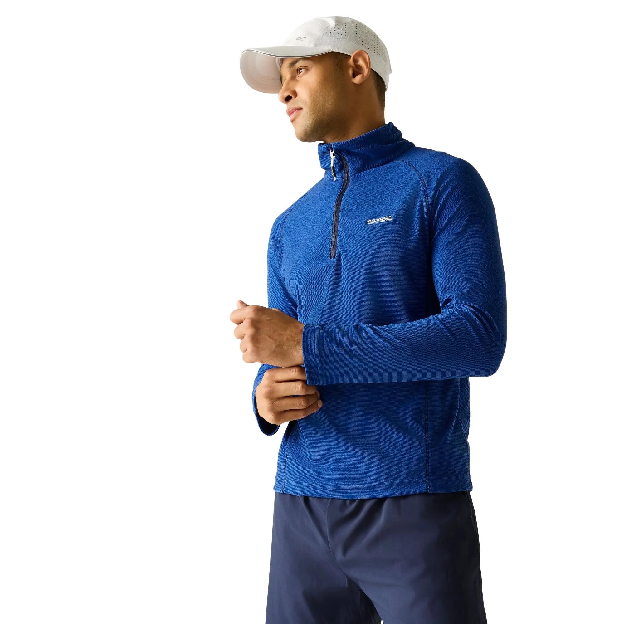 Great Outdoors Montes FleecePullover Herren Königsblau 4/5