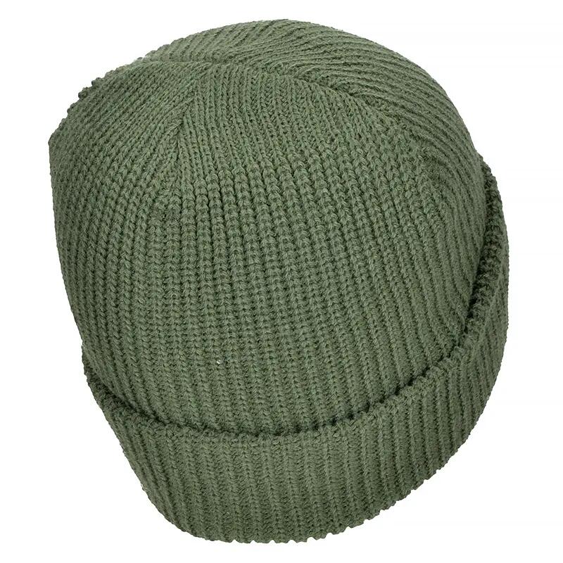 Winter Rollstrickmütze 3/4