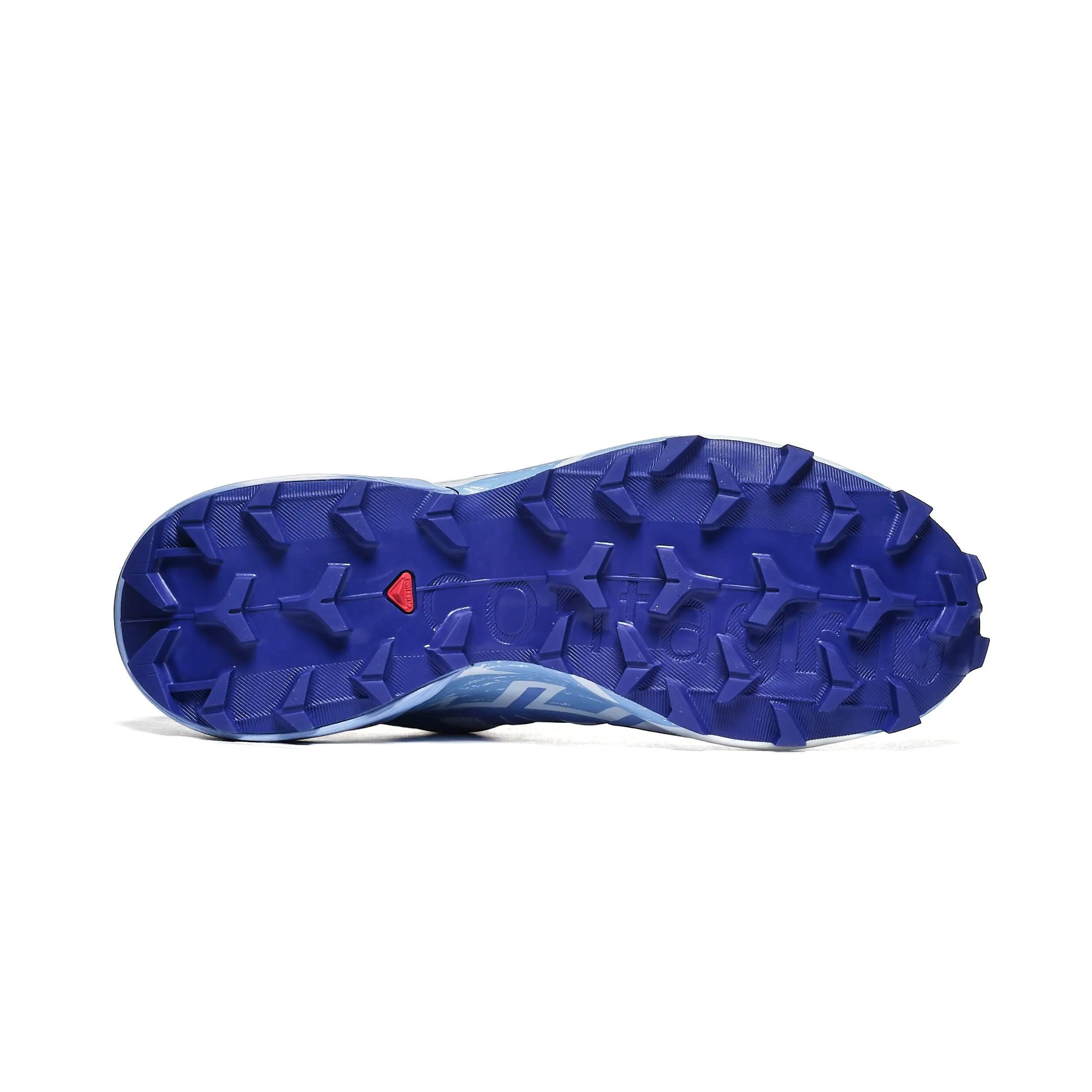 Damen - Trail - Schuhe - Schneller halt, Griffigkeit - Speedcross 6 - blau-weiß 5/6