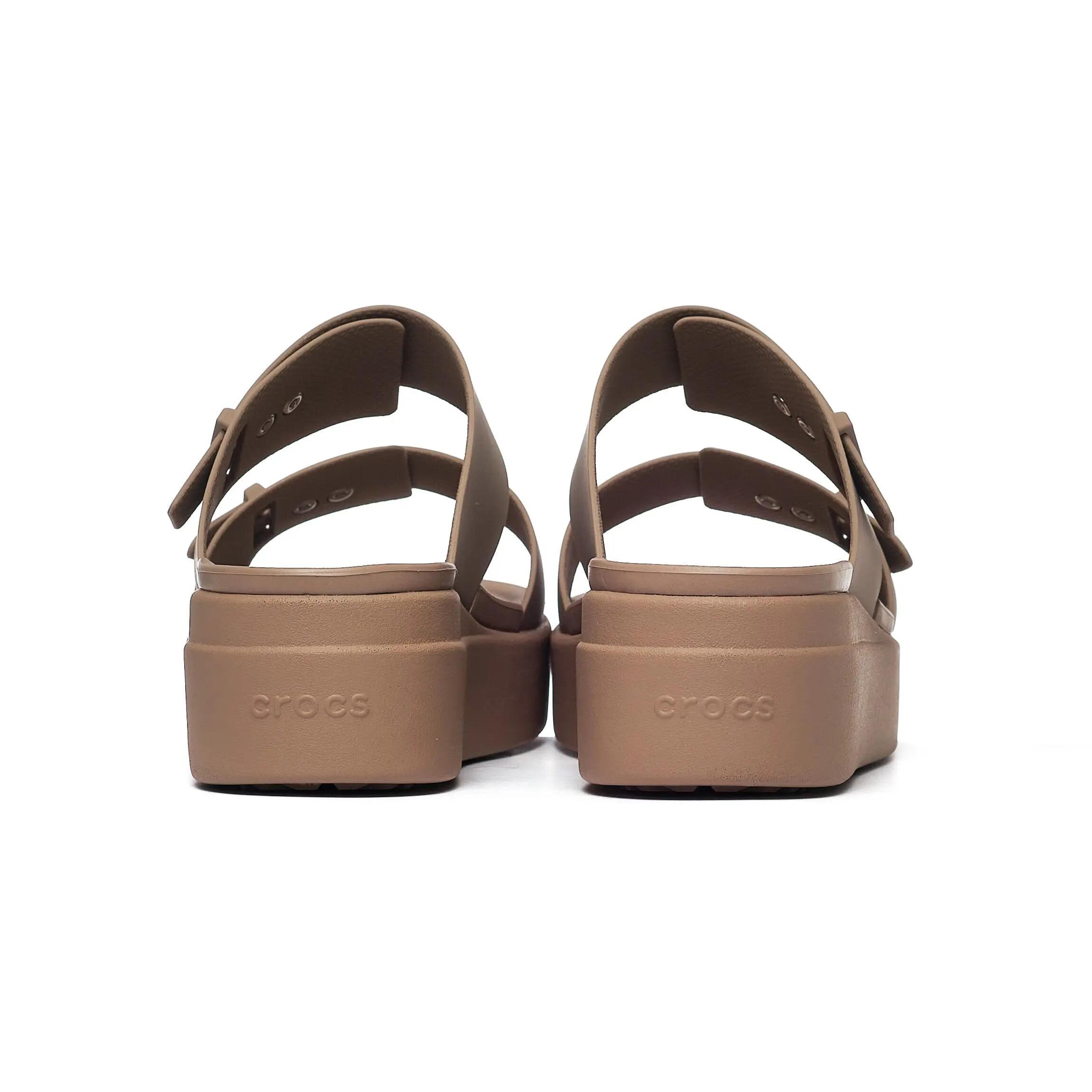Klapki damskie Crocs Brooklyn Low Wedge 6/6