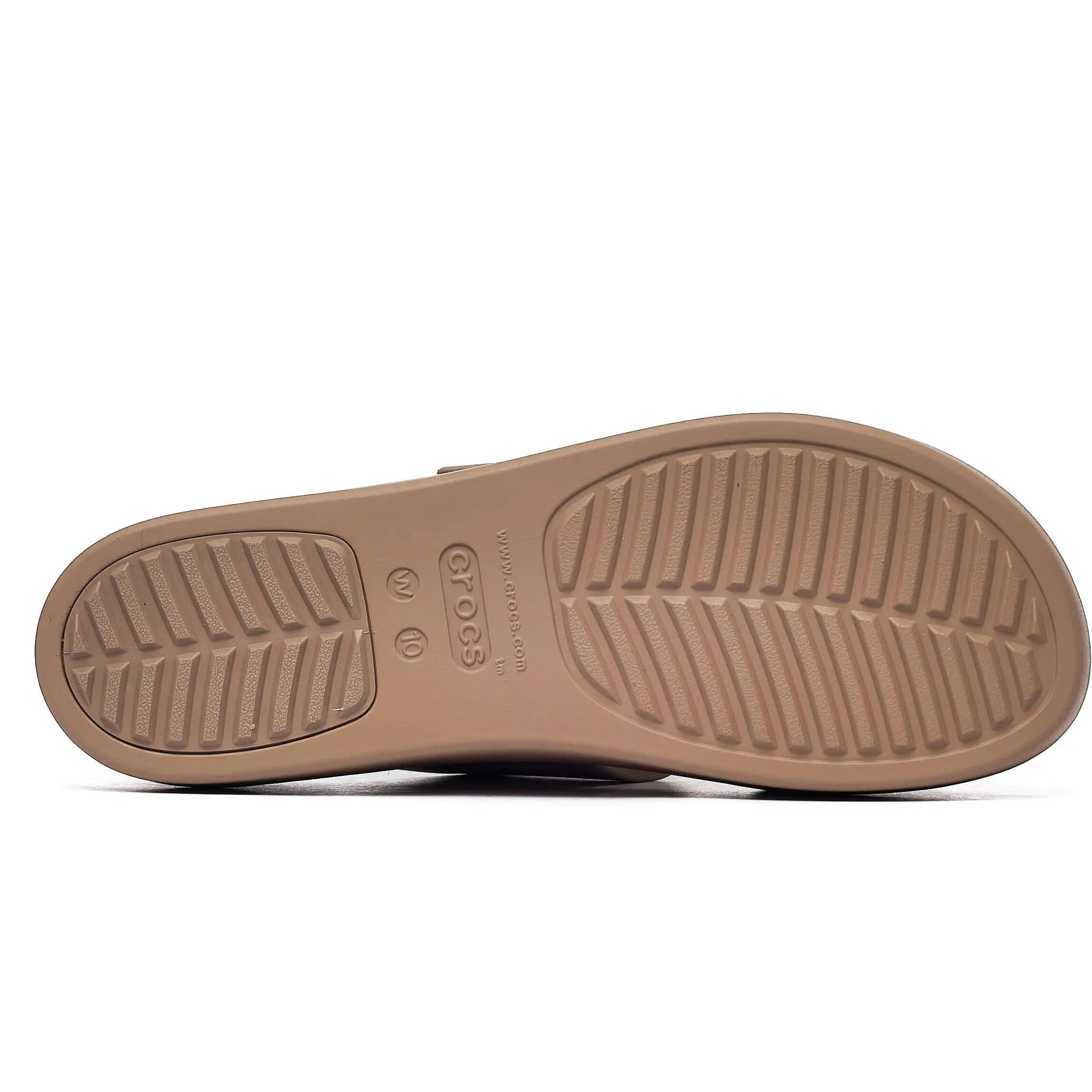 Klapki damskie Crocs Brooklyn Low Wedge 5/6