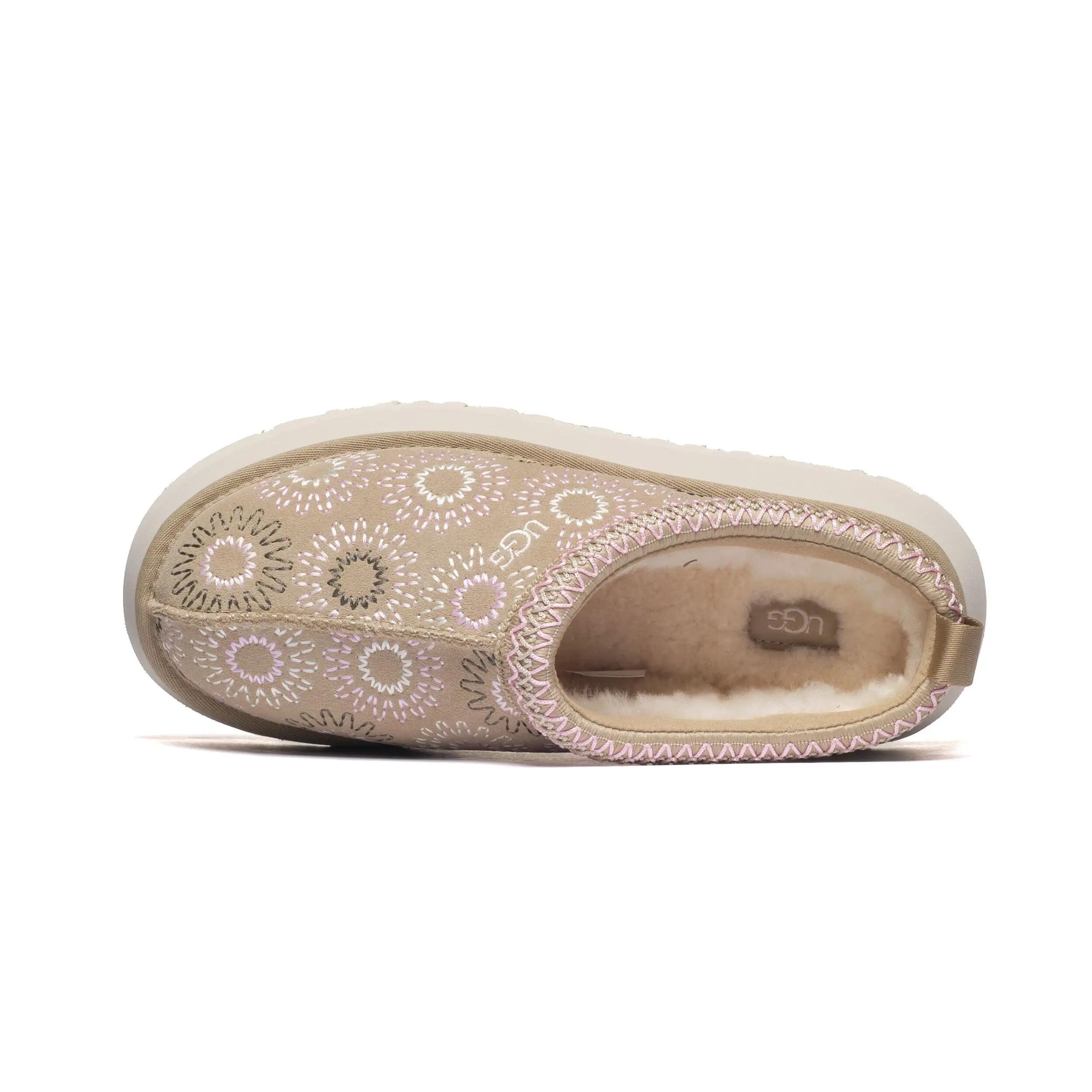 Sabots Femme Ugg W Tazz Sun Stitch Beige 4/6