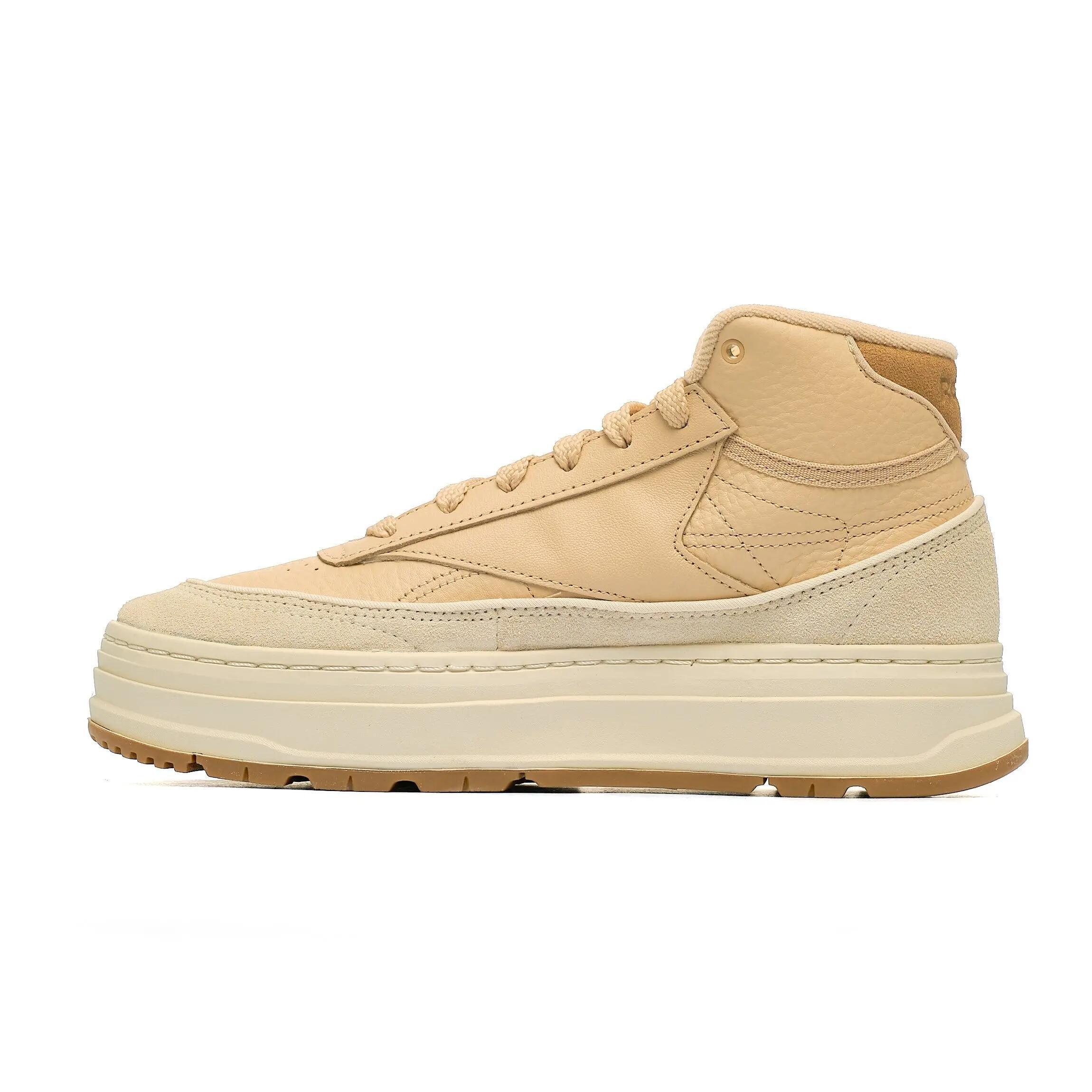 Reebok Club C Geo Mid Beige Schoenen 3/10
